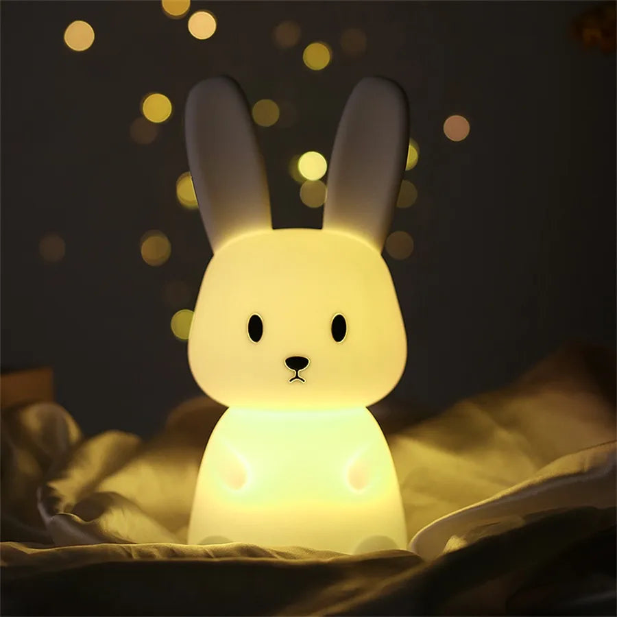 Veilleuse Lapin Enfant - Douce Lumière Nocturne & Design Adorable