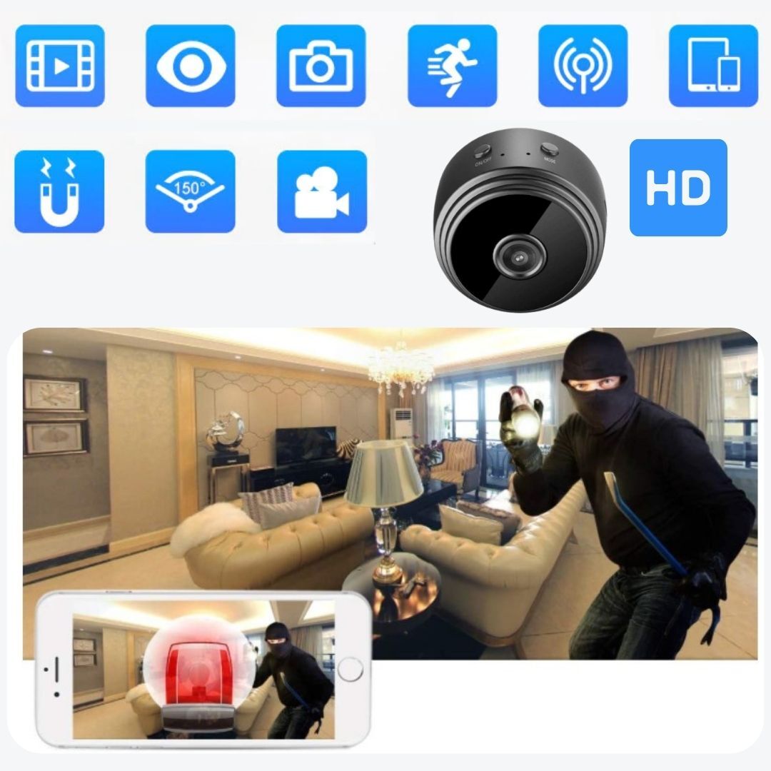 Mini caméra de surveillance sans fil