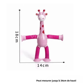 Girafes Créatives Étire et Colle avec Lumière LED - Divertissement Garanti pour les Enfants