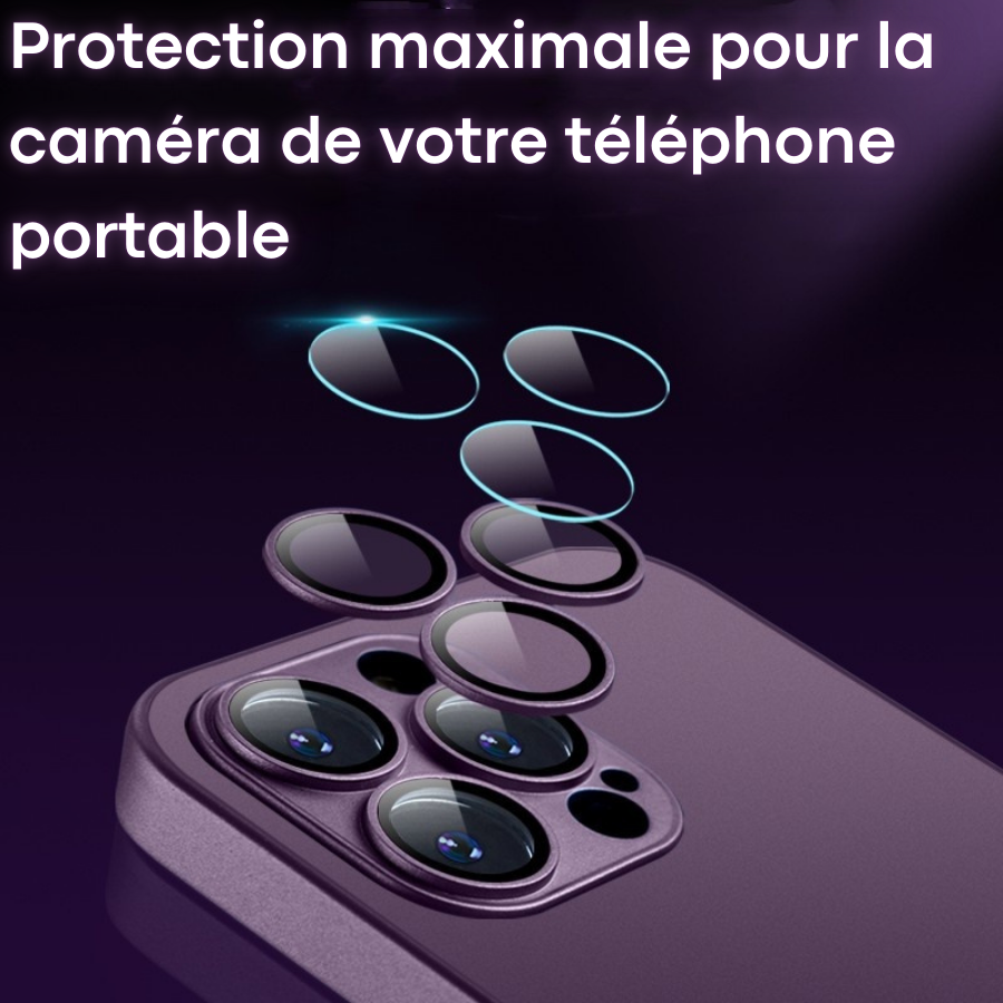 Coque iPhone Basic Glass - Fabriquée en Verre Trempé.