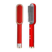 Brosse Lissante Chauffante pour Cheveux - Brosse Ionique Électrique