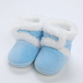 Chausson de Bébé Bottine Esquimau POMPOM - Doux, Confortable et Chaud