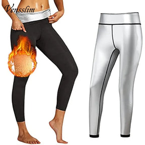 Legging de Sudation Entraînement Sport - Pantalon de Sudation Transpiration Anti-Cellulite