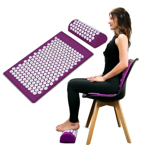 Tapis d'Acupression - Ensemble de Massage d'Acupression - Acupuncture Relaxante