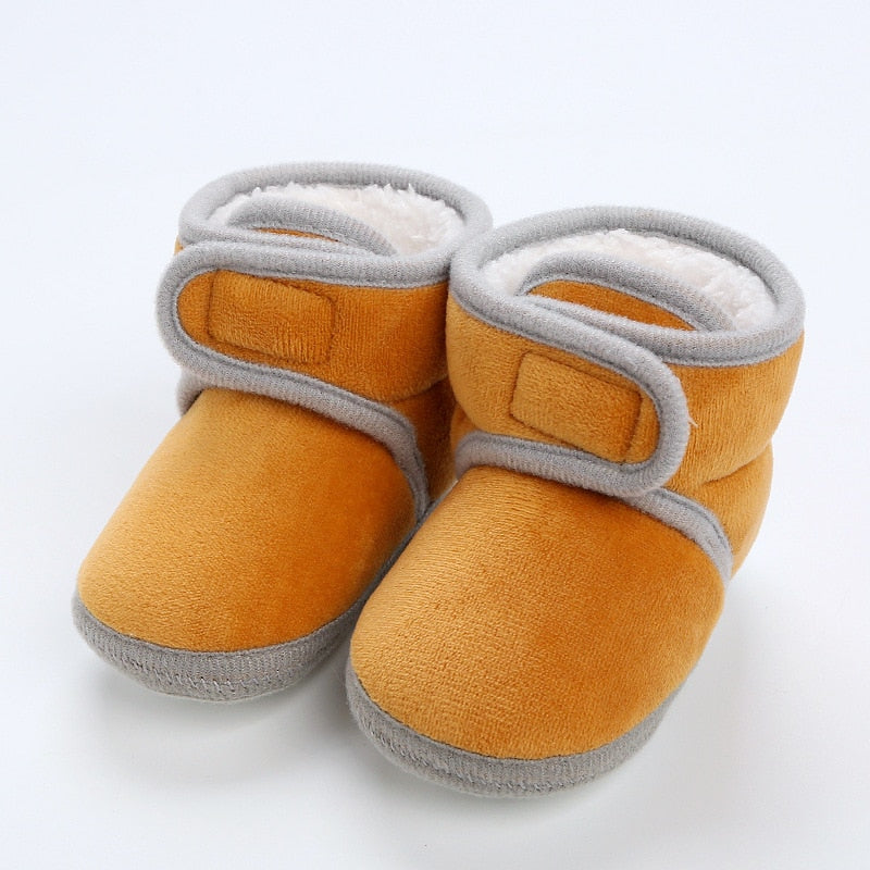 Chausson de Bébé Bottine Esquimau POMPOM - Doux, Confortable et Chaud