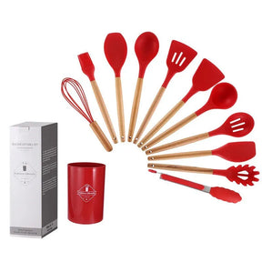 Ensembles Ustensiles de Cuisine - Kits d'Accessoires de Cuisine Qualité Supérieure 12 pièces