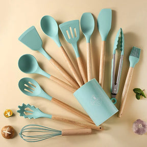 Ensembles Ustensiles de Cuisine - Kits d'Accessoires de Cuisine Qualité Supérieure 12 pièces