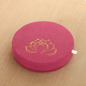 Coussin de Méditation - Coussin de Yoga Rond