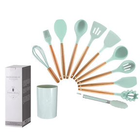 Ensembles Ustensiles de Cuisine - Kits d'Accessoires de Cuisine Qualité Supérieure 12 pièces