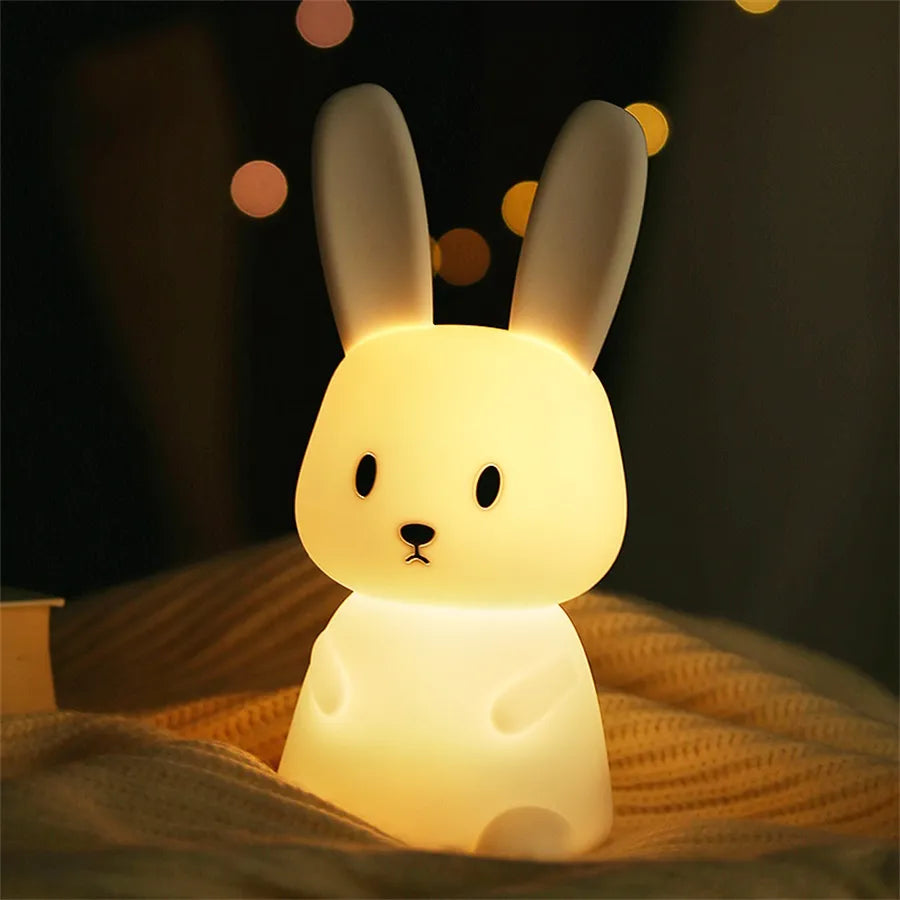 Veilleuse Lapin Enfant - Douce Lumière Nocturne & Design Adorable