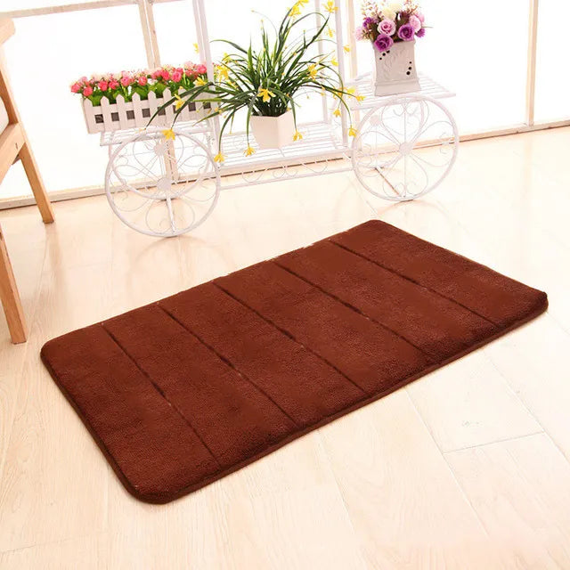 Tapis de Bain Super Absorbant et Moelleux - Tapis Salle de Bain Confort - Tapis Sortie de Bain/Douche