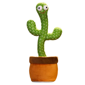 Jouet cactus qui danse et répète ce que vous dites