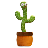 Jouet cactus qui danse et répète ce que vous dites