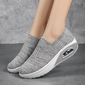 Chaussure Orthopédique SlipOn - Fabriqué en tissu mesh super doux avec amorti AIR Confort | Portez votre tennis comme une chaussette