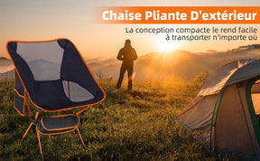 Chaise pliante et portable ultra-légère et confortable