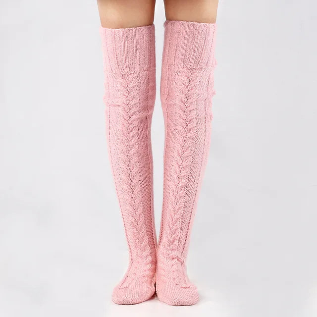 Chaussettes Super Longues et Chaudes - Fini les Jambes Froides