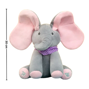 Peluche Éléphant interactif Peek a Boo