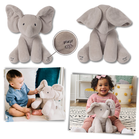 Peluche Éléphant interactif Peek a Boo