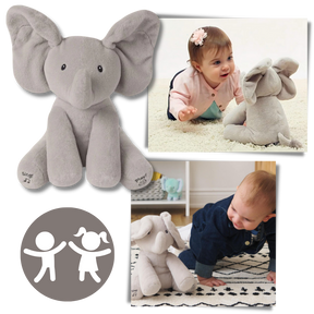 Peluche Éléphant interactif Peek a Boo