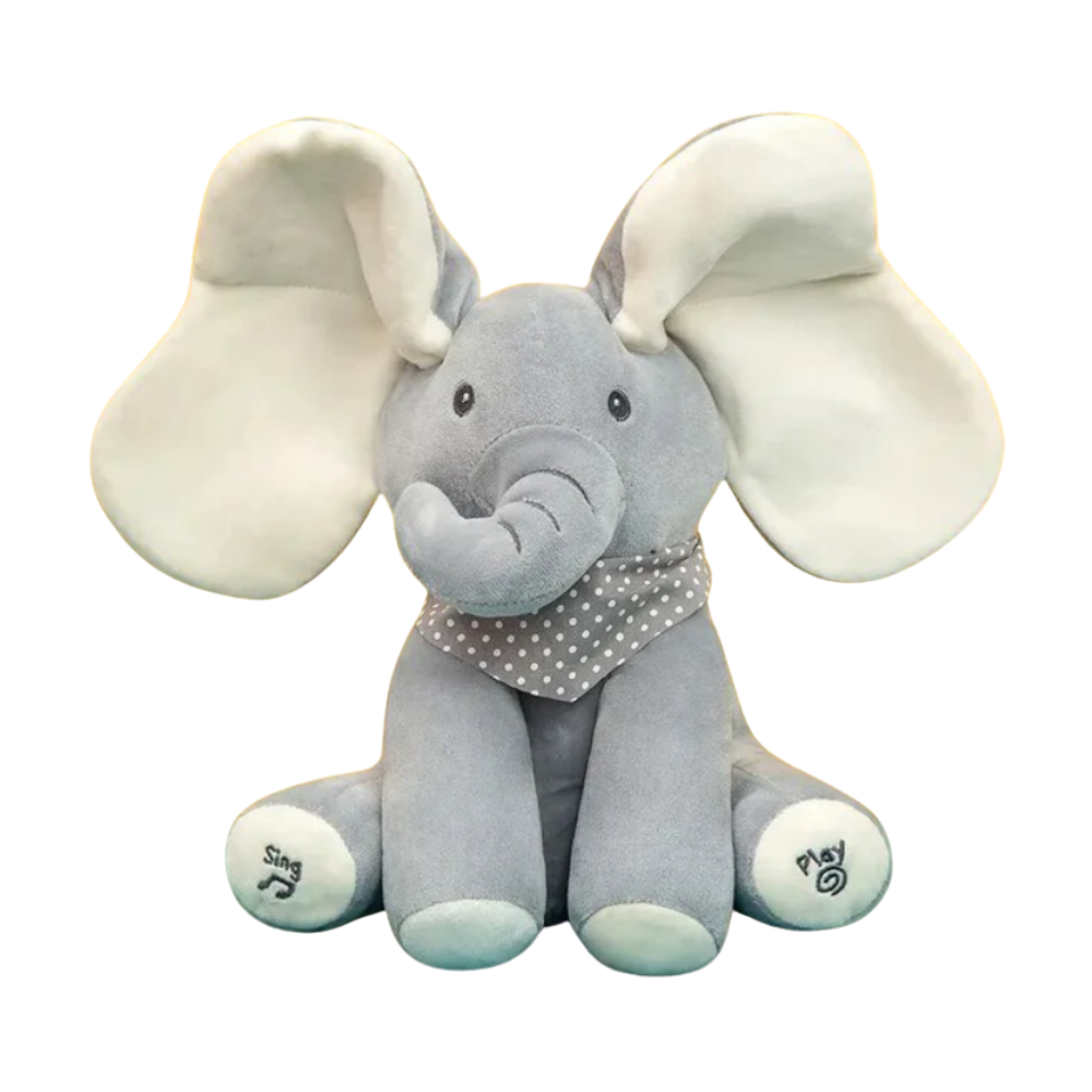 Peluche Éléphant interactif Peek a Boo