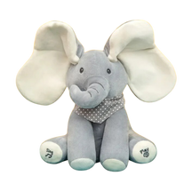 Peluche Éléphant interactif Peek a Boo