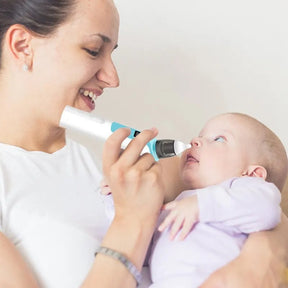 Mouche Bébé Électrique - Aspirateur Nasal avec Puissance Ajustable pour Bébé