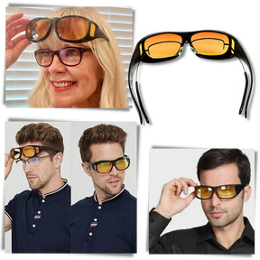 Lunettes de clarté pour la conduite de nuit