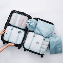 Kit 7 sacs organisateurs pour valise SAC RANGEMENT - Votre bagage 100% organisé de manière pratique et optimisée!